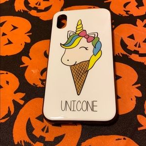 Unicorn iPhone X case
